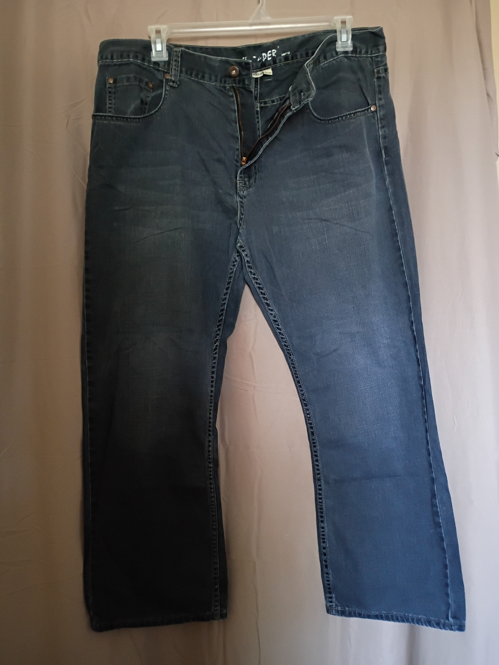 Flypaper Men's Straight Jeans — Washed Indigo Blue